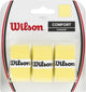Confezione da 3 overgrip da tennis padel Sans Marque Wilson senza marchio - giallo