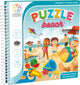 Smartgames Puzzle Beach - gioco di pensiero logico magnetico - 48 sfide educative sulla spiaggia - gioco di viaggio compatto da solista - da 6 anni