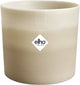 Elho color gradiente redondo 14cm - macetero para interior - 100% plástico reciclado - ø 13,8 x h 12,4 - beige arenisca