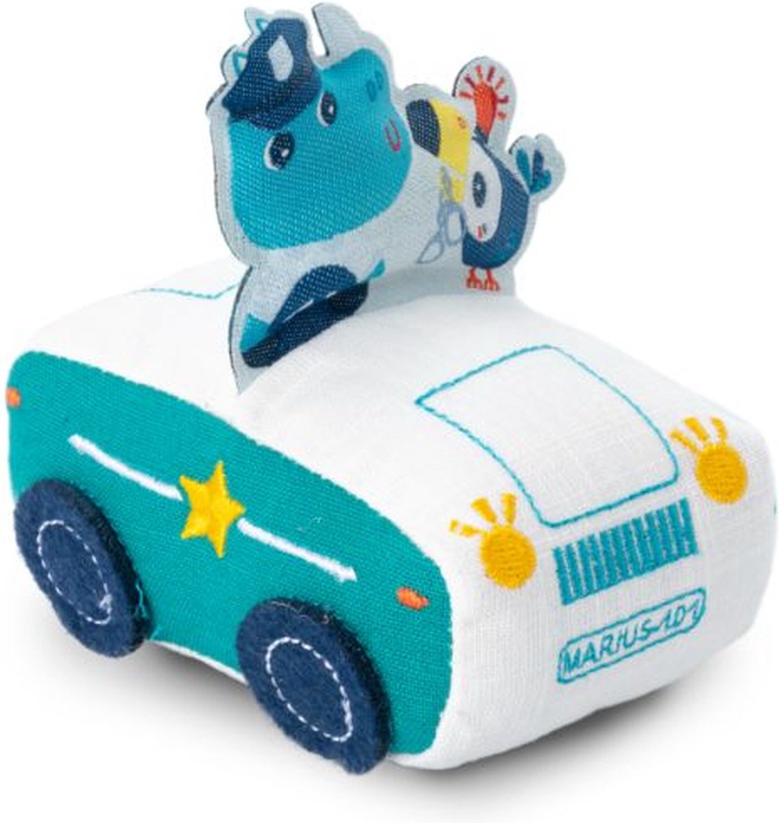 Lilliputiens - macchina della polizia arretrata - Marius l'ippopotamo