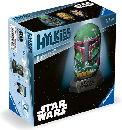 Ravensburger - hylkies - star wars - boba fett - figura capsula