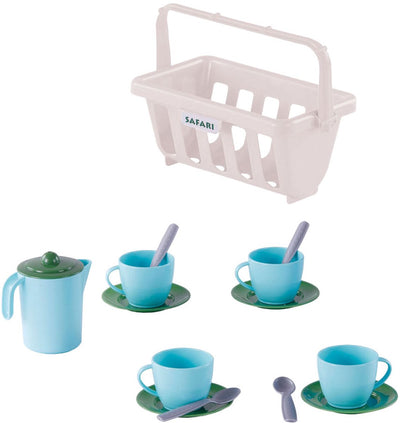Servizio Cavallino Toys Cavallino in Basket Blue, 15dlg.