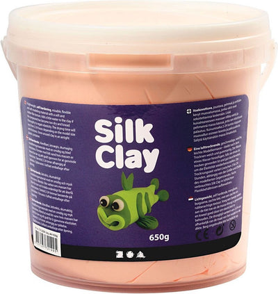 Silk Clay ®, beige chiaro, 650 gr 1 secchiello