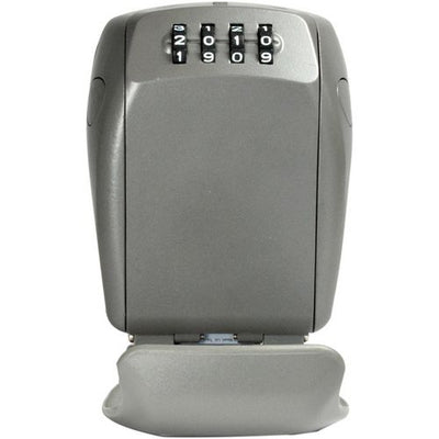 Caja fuerte con llave master lock 5415eurd gris