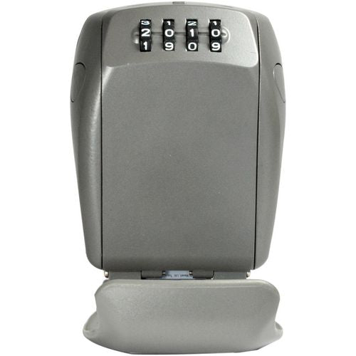 Caja fuerte con llave master lock 5415eurd gris