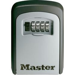 Cassaforte a chiave Masterlock corpo in alluminio, resistente agli agenti atmosferici, combinazione variabile a 4 cifre - wal - 5401eurd