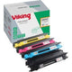 Cartucho de tóner compatible con Viking negro cian magenta amarillo