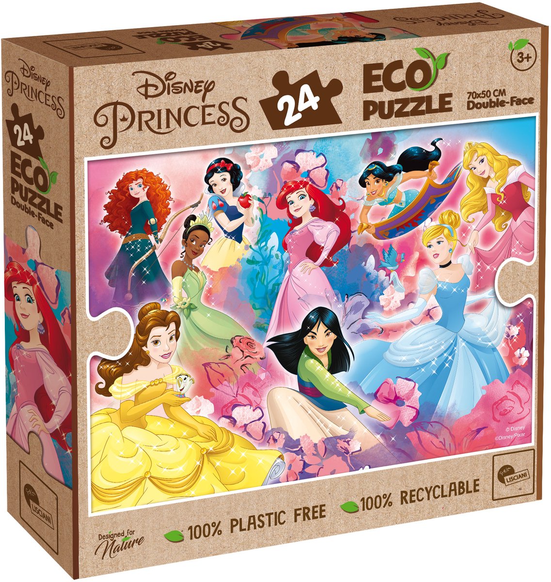 Lisciani disney eco-puzzle df princess 24