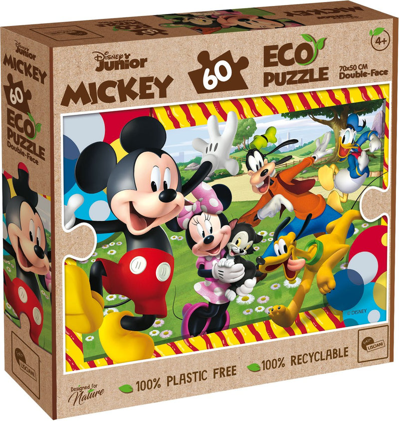 Lisciani disney eco-puzzle df mickey mouse 60