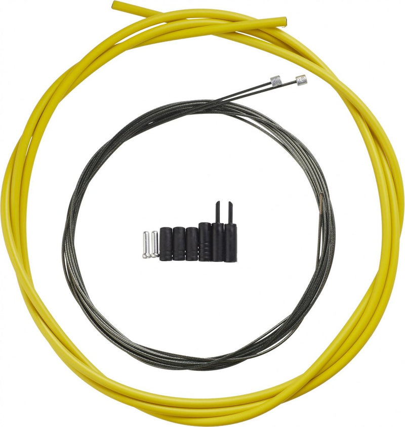 Set cavi cambio Shimano ot-sp41 race 2100 mm giallo 4 pezzi