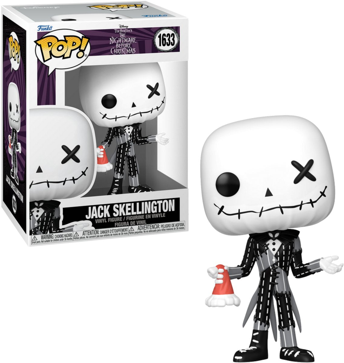 Funko l'incubo prima di Natale Jack Skellington figura in vinile 1633 unisex pop! - neutro - standard