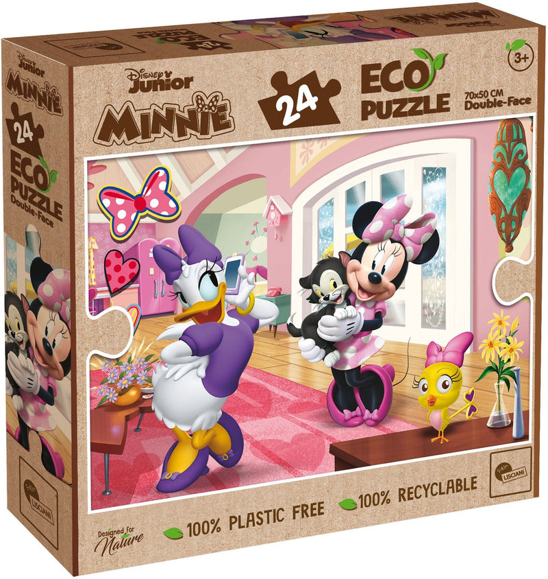 Lisciani disney eco puzzle df minnie 24
