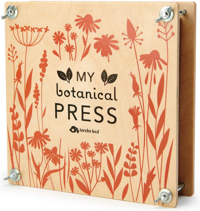 Pressa per fiori a foglia tenera - la mia pressa botanica +3 anni