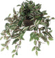 Decorazioni in mica pianta artificiale tradescantia vader pianta sospesa - 45 cm - verde - piante artificiali piante finte