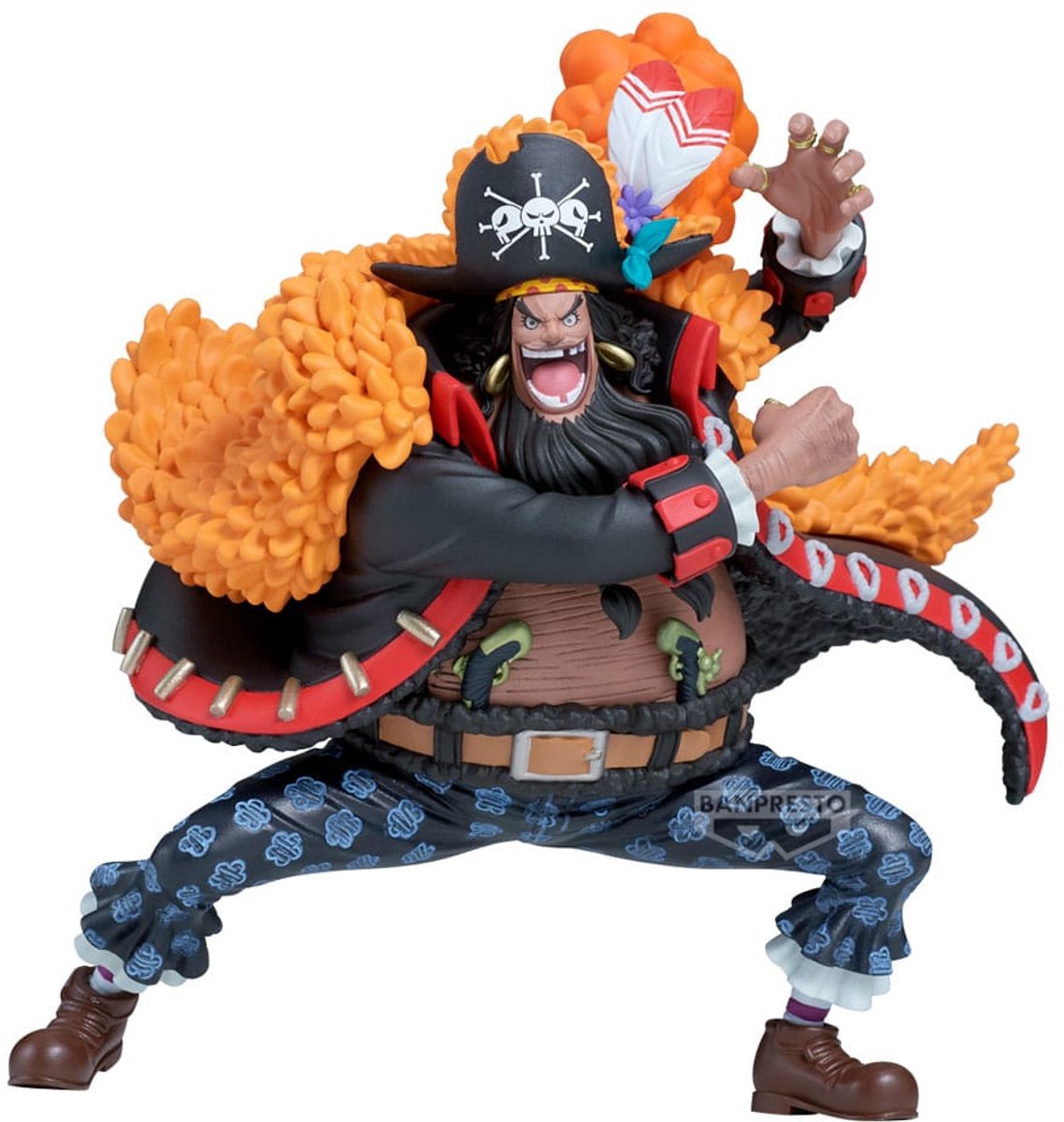 Banpresto One Piece Battle Record Collection Statua in PVC Marshall d. insegnare un'immagine di 11 cm