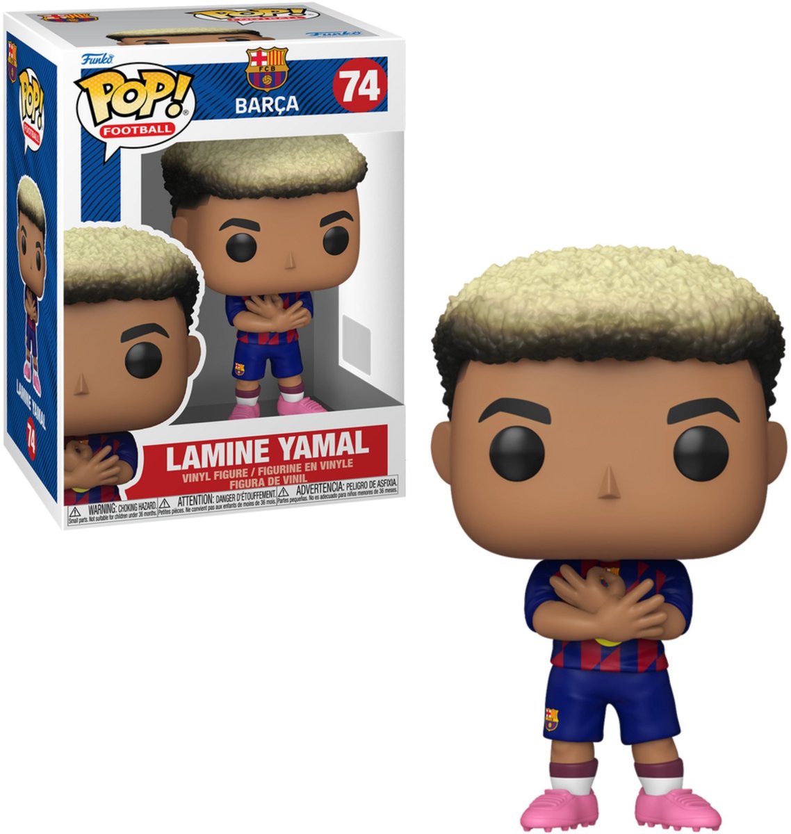 Funko efl pop! figura vinilo futbol barcelona - lamin yamal 9 cm