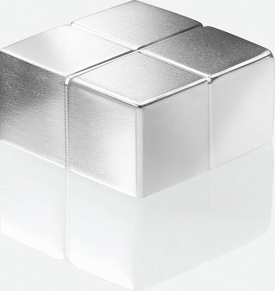 Lavagna magnetica Sigel in vetro - 20x10x20mm - c10 extra forte - argento - 2 pezzi - si-ba704