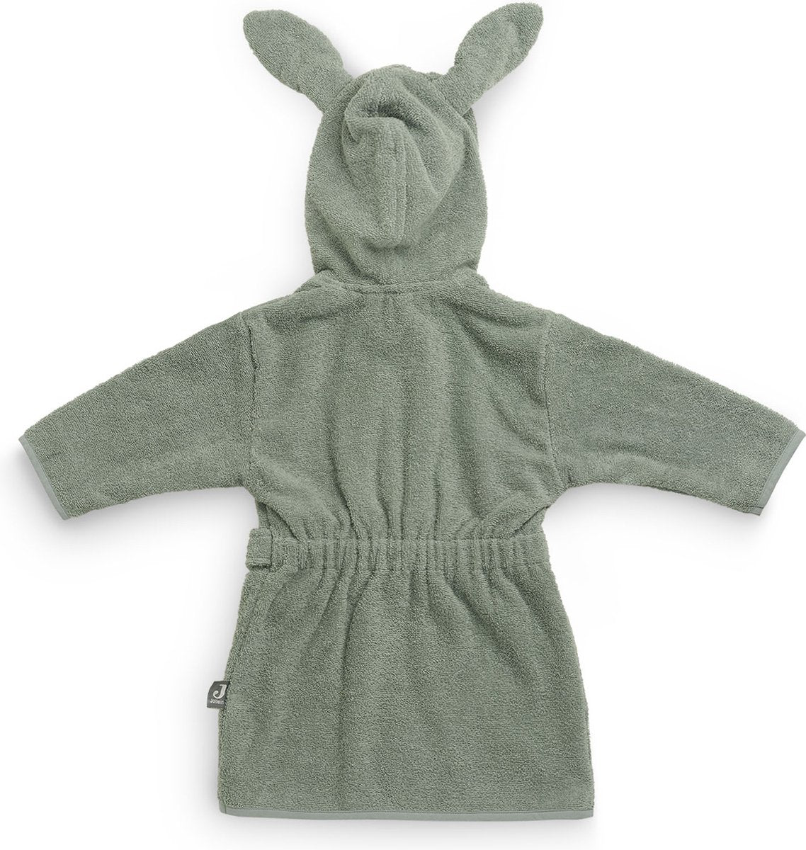 Accappatoio bimbo Jollein 1-2 anni - verde cenere