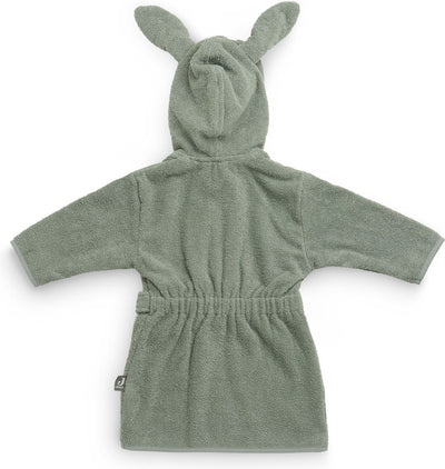 Accappatoio bimbo Jollein 1-2 anni - verde cenere