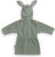 Accappatoio bimbo Jollein 1-2 anni - verde cenere