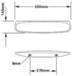 Plieger spring brussel planchet 50cm wit