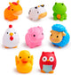 Munchkin badspeelgoed - bad farm squirters - boerderij badvriendjes - per 8 stuks - vanaf 9 maanden