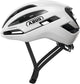 Abus fietshelm taipan shiny white m - 54-58 cm - wit - geschikt voor gebruik op gravel bikes - 275 g