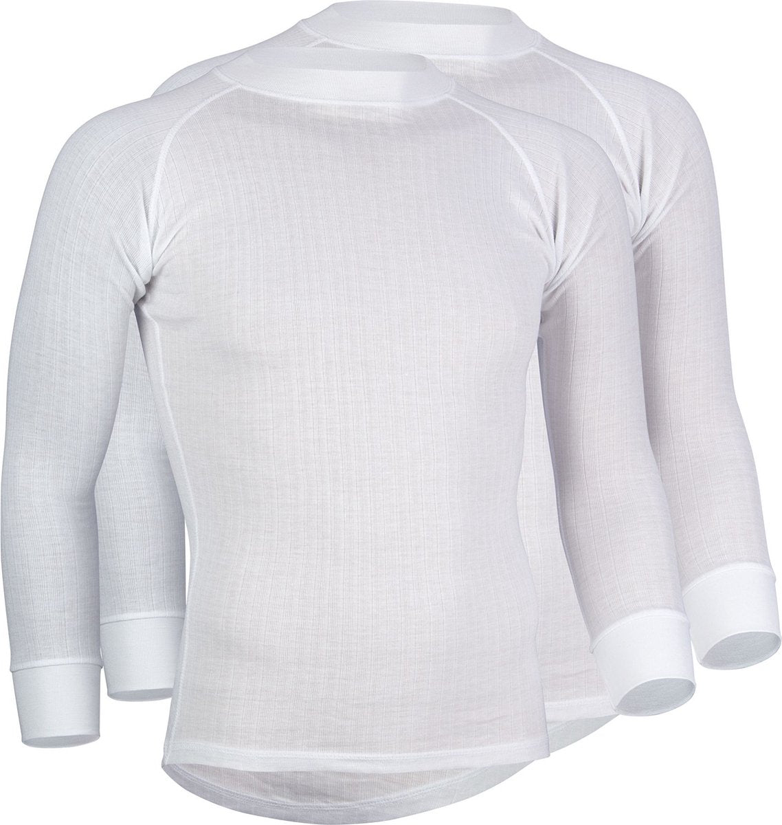 Avento thermoshirt lange mouw - heren - 2-pack - wit - maat xxl