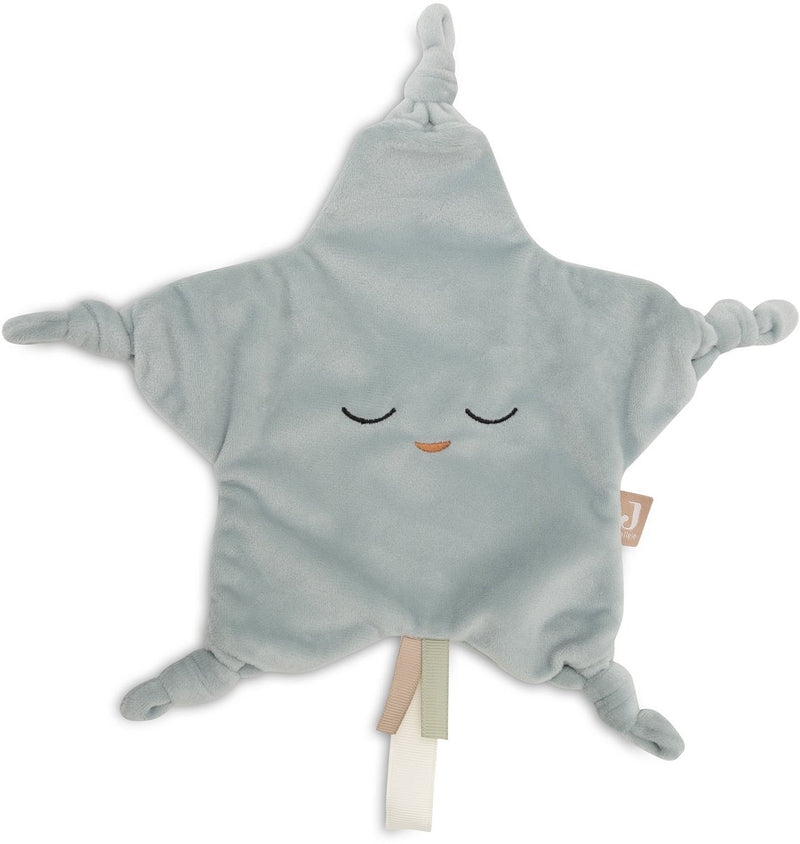 Jollein - speendoekje little star - speenknuffel baby - 100% polyester - sea green