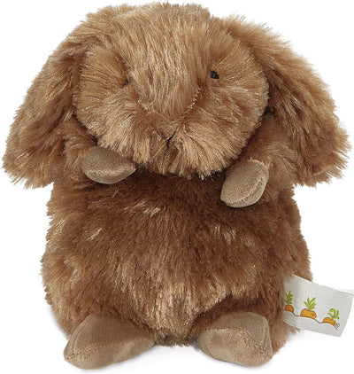 Coniglietto di peluche Bunnies by the bay - animale di peluche - dettagli ricamati - 18 cm - marrone