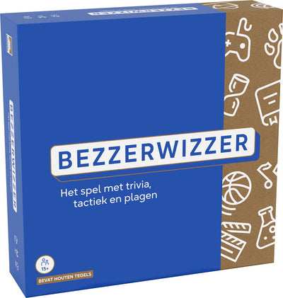 Asmodee quiz game bezzerwizzer board game with 2940 questions.