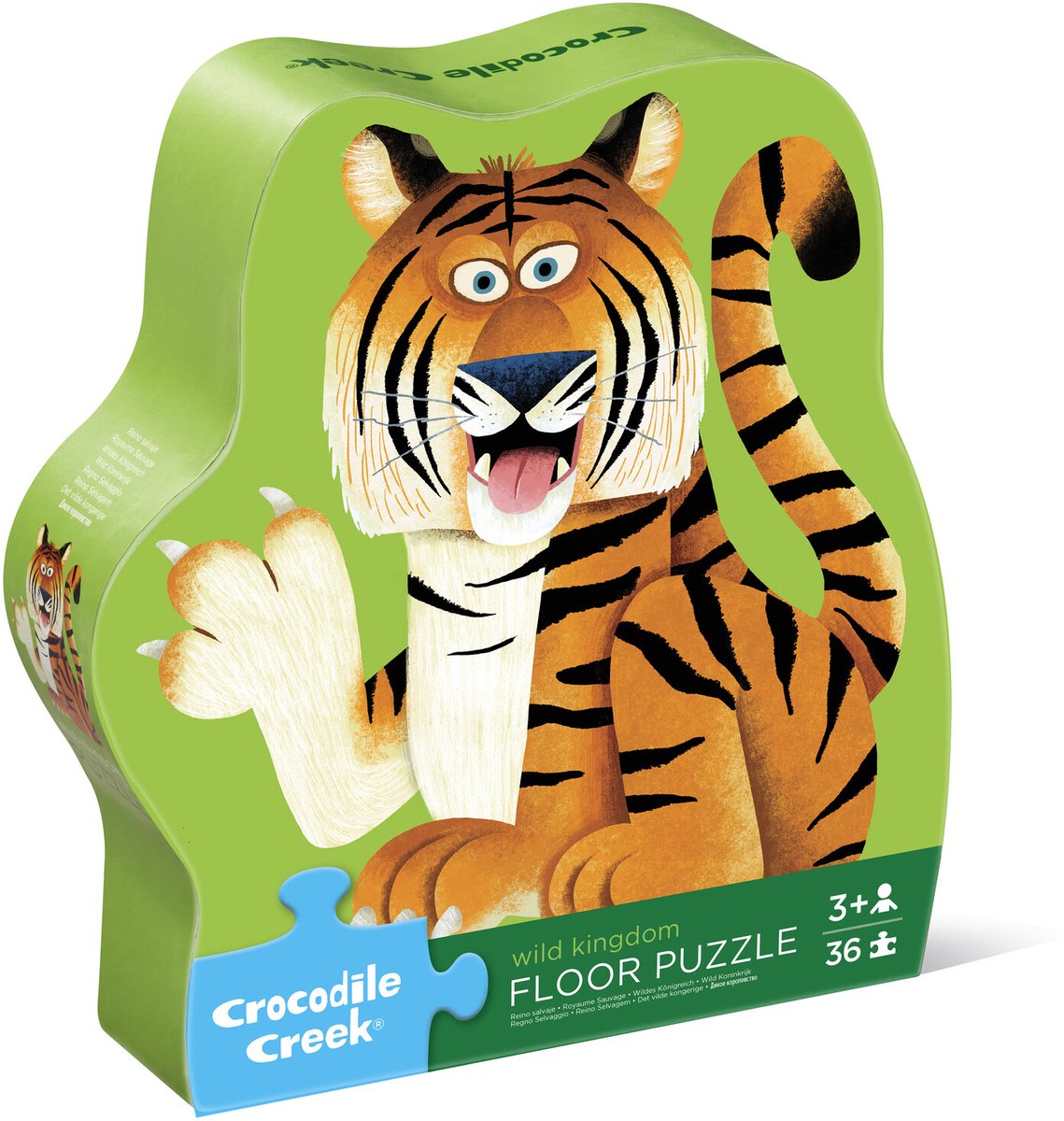 Animali puzzle Crocodile Creek - maxi puzzle 36 pezzi - giocattoli educativi.