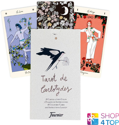 Juego de cartas del tarot Fournier carlotydes: juego educativo para 2-6 jugadores.