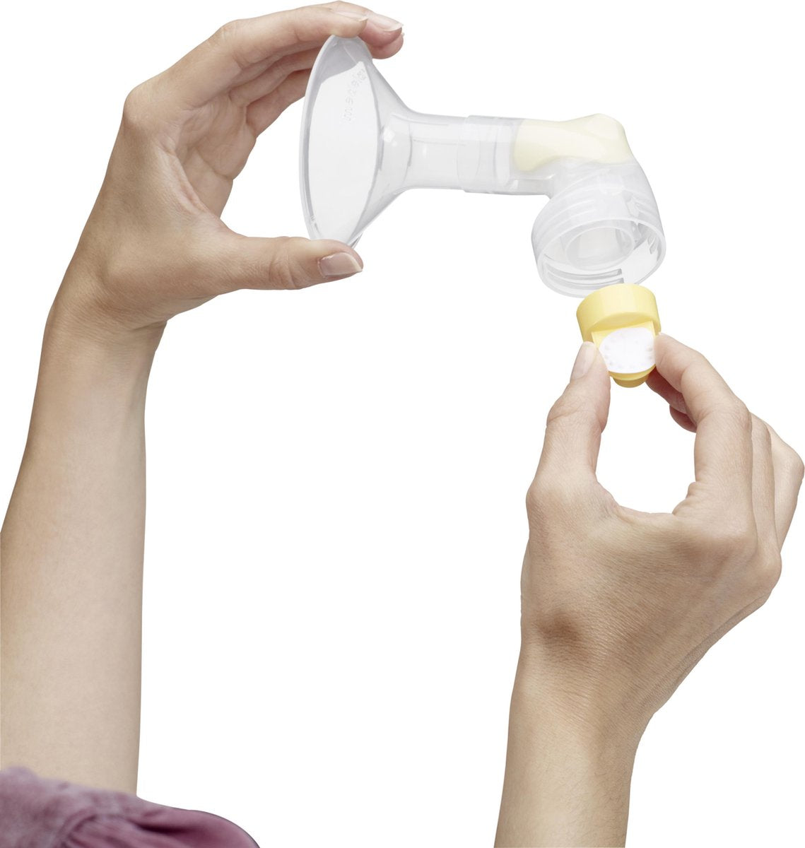Set per vuoto Medela, 2x corpo valvola + 6x membrana
