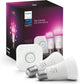Starter kit Philips hue - bianco e colorato - 2 lampade - e27 - 1100lm