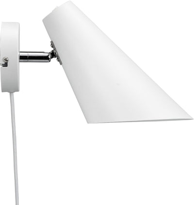 Dyberg Larsen lampada da parete Cale LED 15,5 x 24,5 cm E14 35W bianco