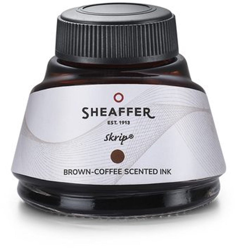 Botella de tinta Sheaffer - marrón - tinta con aroma a café - 50 ml - sf-94291