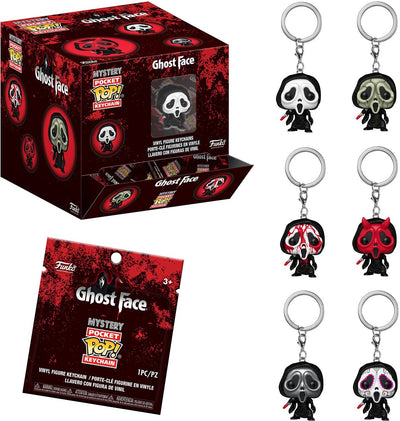 Funko pop keychain: ghost face- blind box - 1 van 6 beschikbare varianten