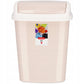 Curver mölleimer met schuifdeksel dominik 25l beige wit