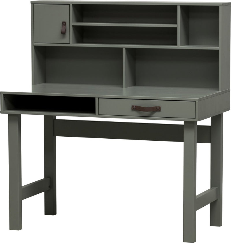 Tavolino da tavolo Vtwonen - legno - verde - 110 x 122 x 58 cm (lxhxp)