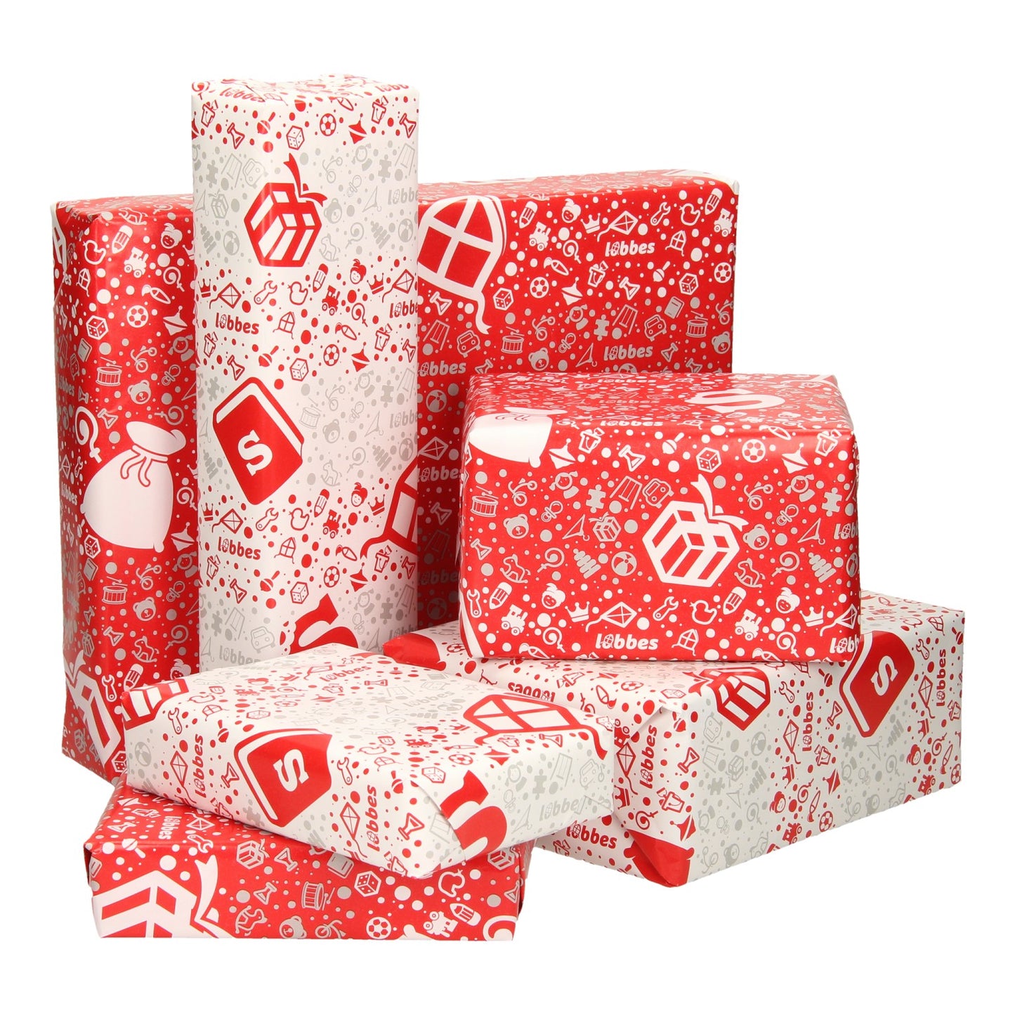 Papel de envoltura de Lobbes sinterklaas, 5mtr
