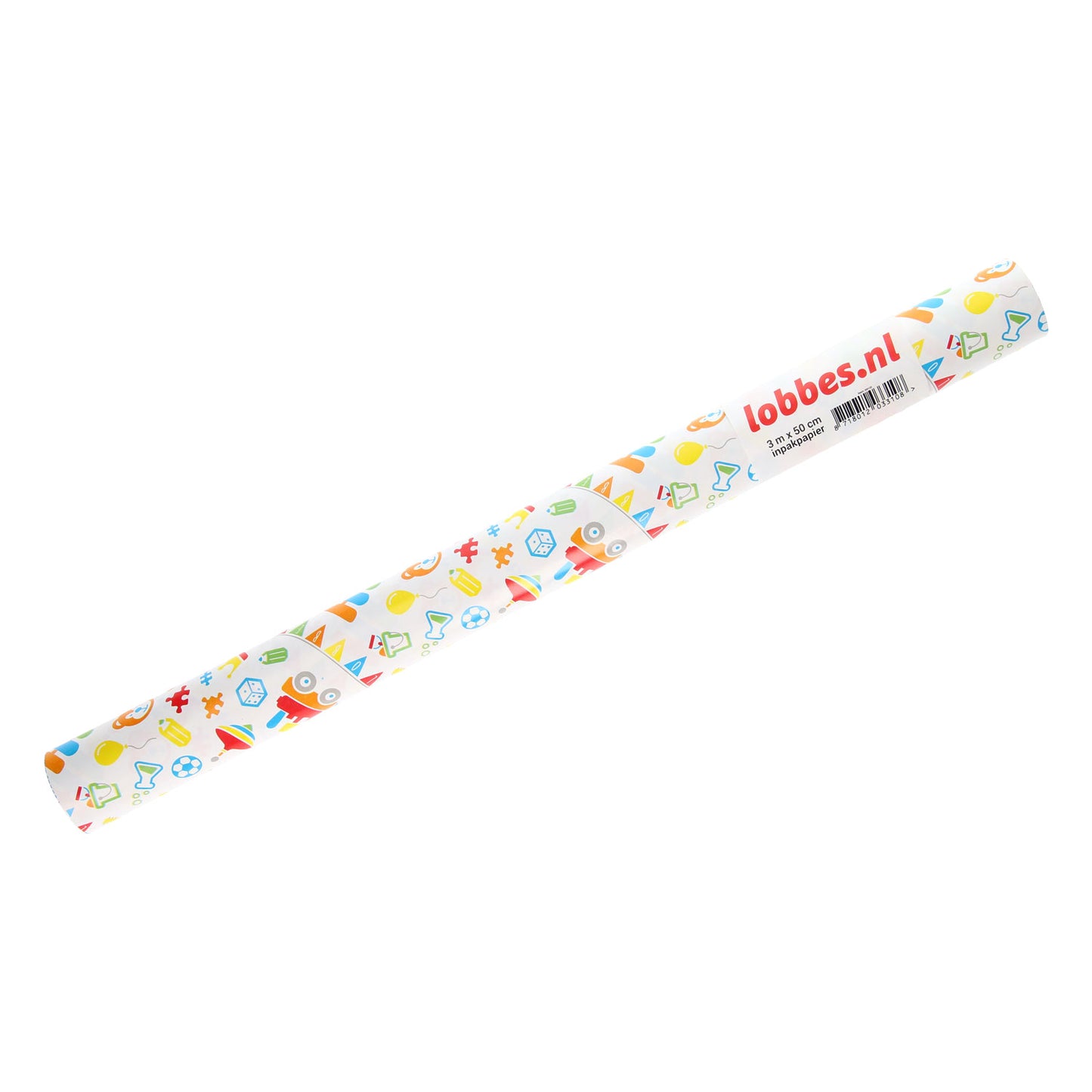 Lobbes giocattoli di carta da regalo, 3 mtr