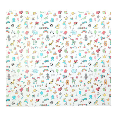 Lobbes envolviendo juguetes de papel, 3MTR
