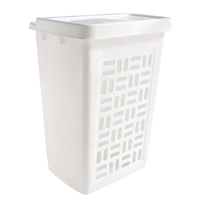 Sunware basic cesto para la ropa sucia 60ltr blanco