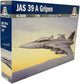 Italeri model kit aereo - 2638 saab jas 39 a gripen - aereo da caccia in plastica - 1:48 - modellismo