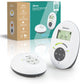 Alecto dbx-125 - full eco dect babyfoon met display - wit