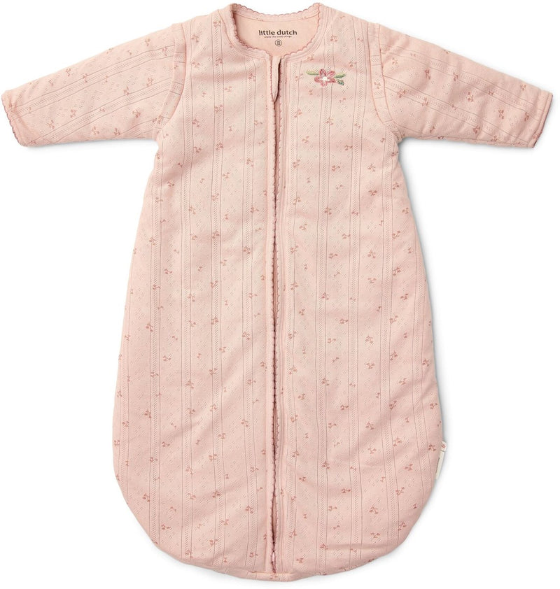 Saco de dormir Little Dutch invierno – rosa – tamaño 110 cm – esenciales