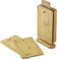Juego de tablas de desayuno Westmark - 6 tablas de pan incl. soporte, tablas para desayuno y cena, ideales también como tabla de cortar o de servir - bambú, 7 uds.