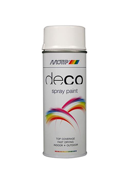 Motip 1051805 - sp. hg ral 9016 blanco tráfico spray 400 ml | 1 pieza