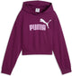 Puma ess 2 color no 1 logo short length hoodie tr g